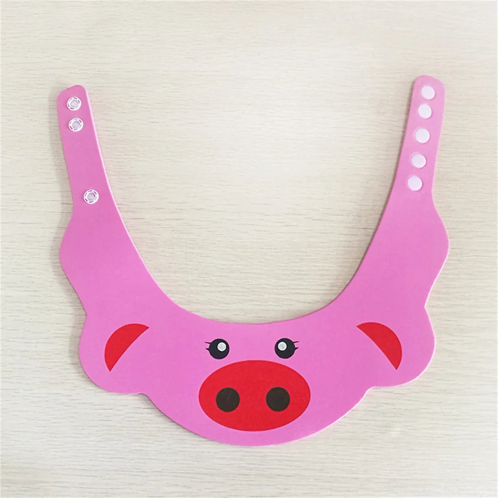 Baby Shampoo Cap Adjustable Kids Infant Ear Protection Shampoo Cap Cute Bathing Visor Wash Hair Hat Children's Protect Eyes Hair