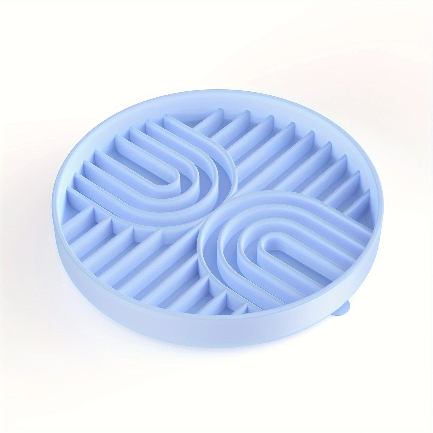 Silicone Dog Bowl Slow Feeder with Suction Cup Slow Feeding Pad Dog Licking Pad Anxiety-relieving Utensils Pet Supplies Bowls