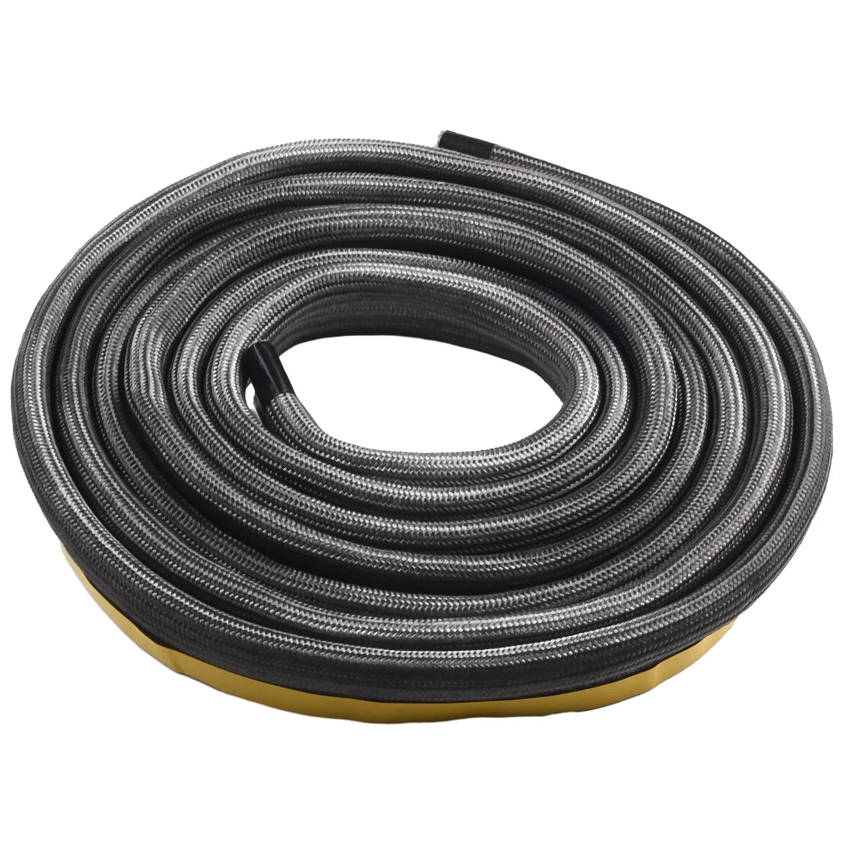 10mm Fireplace Sealing Rope Wood Burning Stove Door Self-Adhesive Fiberglass Sealing Cord Fire Resistant 2/3-m Black Gasket Tape
