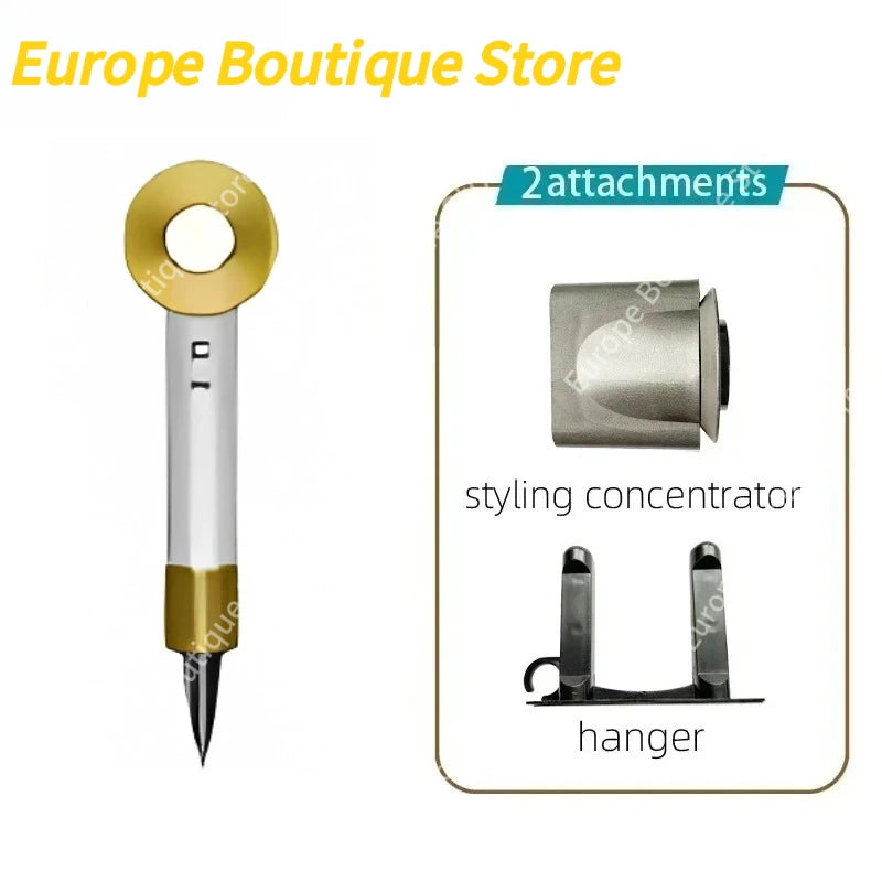 New Super Hair Dryer 220V Leafless Hair Dryer Personal Hair Care Styling Negative Ion Tool Schedule Negative Ion Electric Dryer