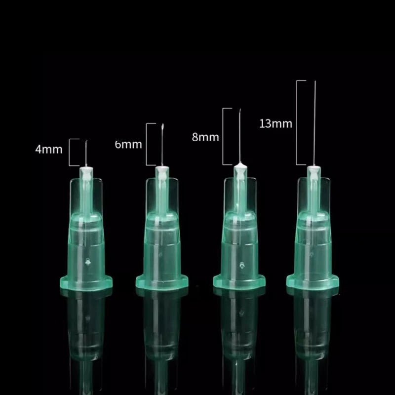 30G 13MM 32G 34G 4MM Disposable Painless Small Needle Irrigator Teeth Beauty Sterile Packaged Eyelid Care Tool Sharp Tip Tattoo