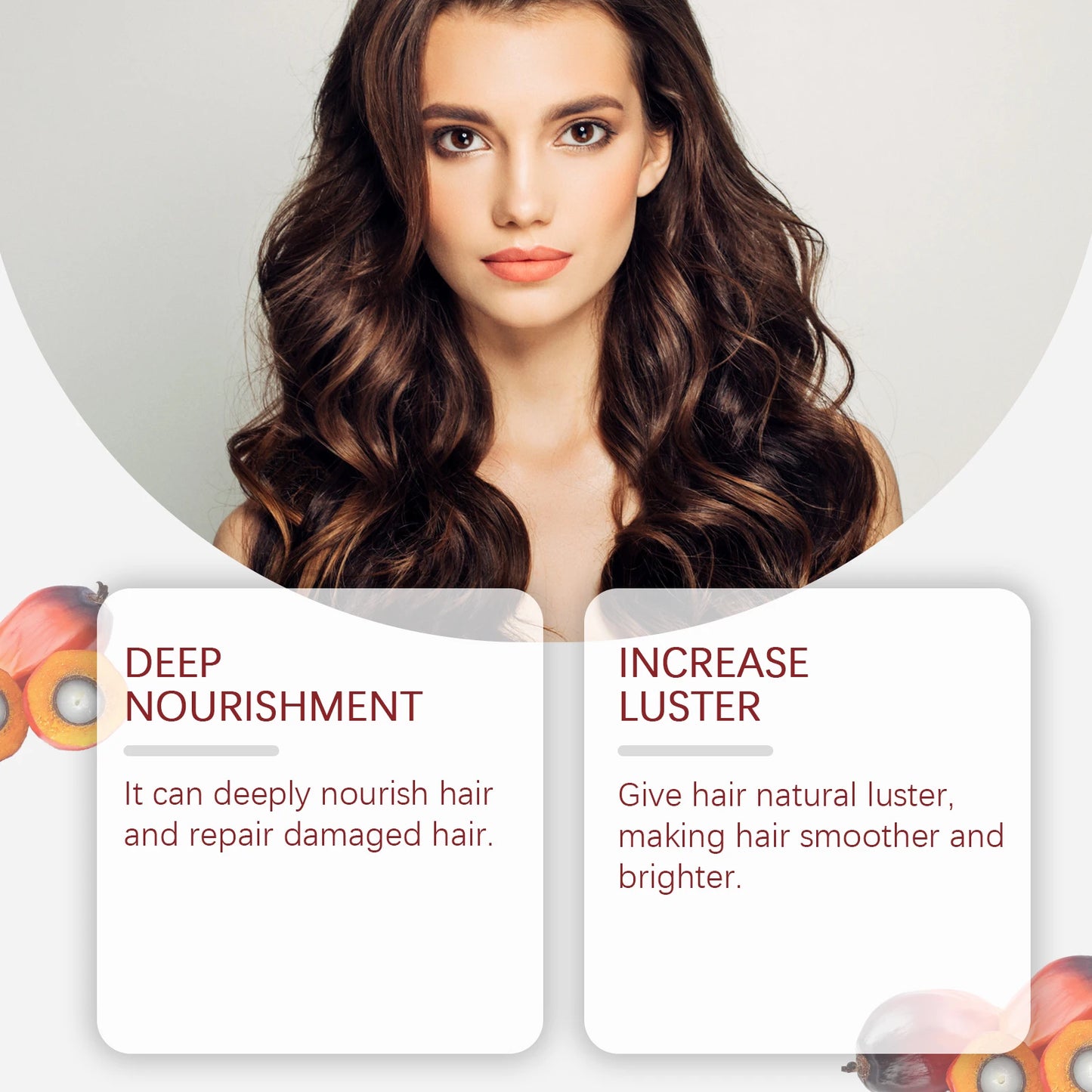 Damaged Repairing Hair Mask Organic Batana Oil Dry Hair End Repair Hair Anti-Loss Smoothing Treatment Hair Conditioner Hair Care