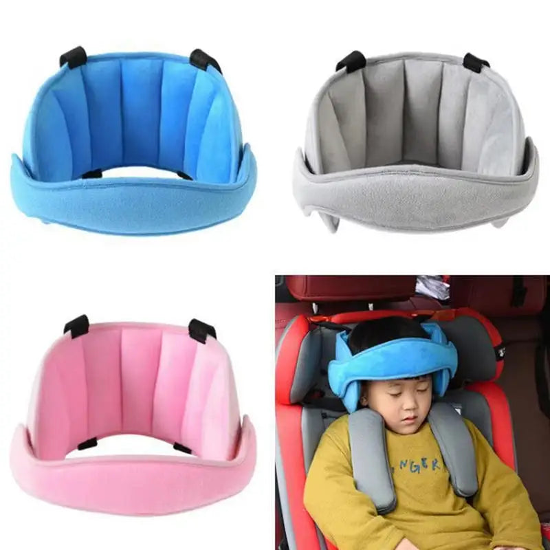 Kid Head Fixing Belt Car Baby Head Strap Child Car Baby Safety Pillow Head Belts Body Supports Support Kids Car Fastening Belt