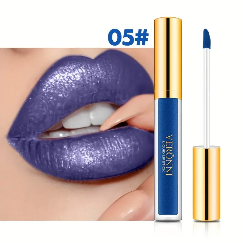 10 Colour Diamond Shimmer Lip Gloss Set,Glitter Shimmer Makeup Long Lasting lipsticks Makeup, Smudge Proof Lip Glaze Valentine's