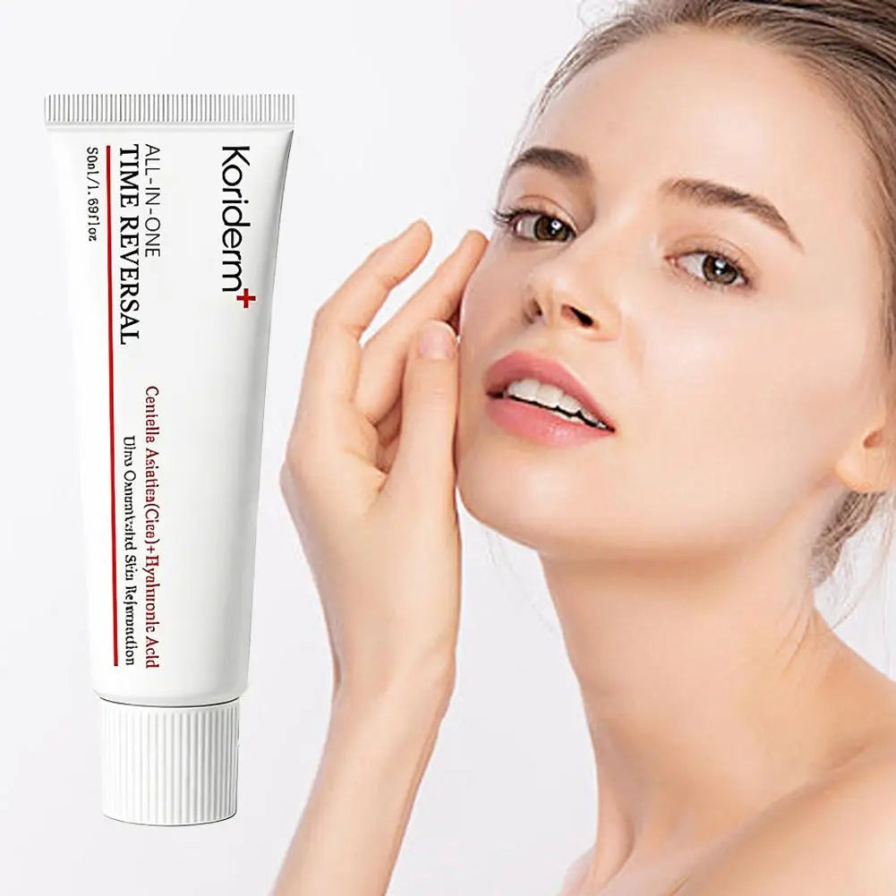 Koriderm™ Time Reverse All-in-One Cream Cica Anti Oxidative Whiten Anti-age Repair Cream Firming Eye Cream for All Skin Types