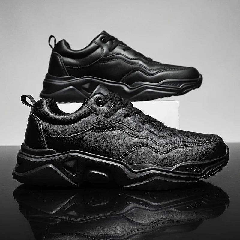 Winter Men Casual Shoes Breathable Warm Walking Sneakers Outdoor Lightweight Male Sport Shoes Lace-up Mens No-slip Running Shoes