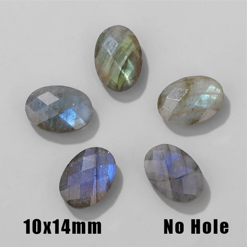 High Quality Natural Stone Labradorite Beads Charms Shiny Healing Gem Stone For Jewelry Making Necklace Earrings Accessries