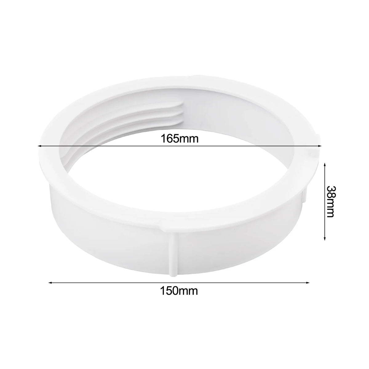 Exhaust Hose Connector Pipe Interface For Portable Air Conditioner Units Designed For 15 Cm Diameter Exhaust Outlets