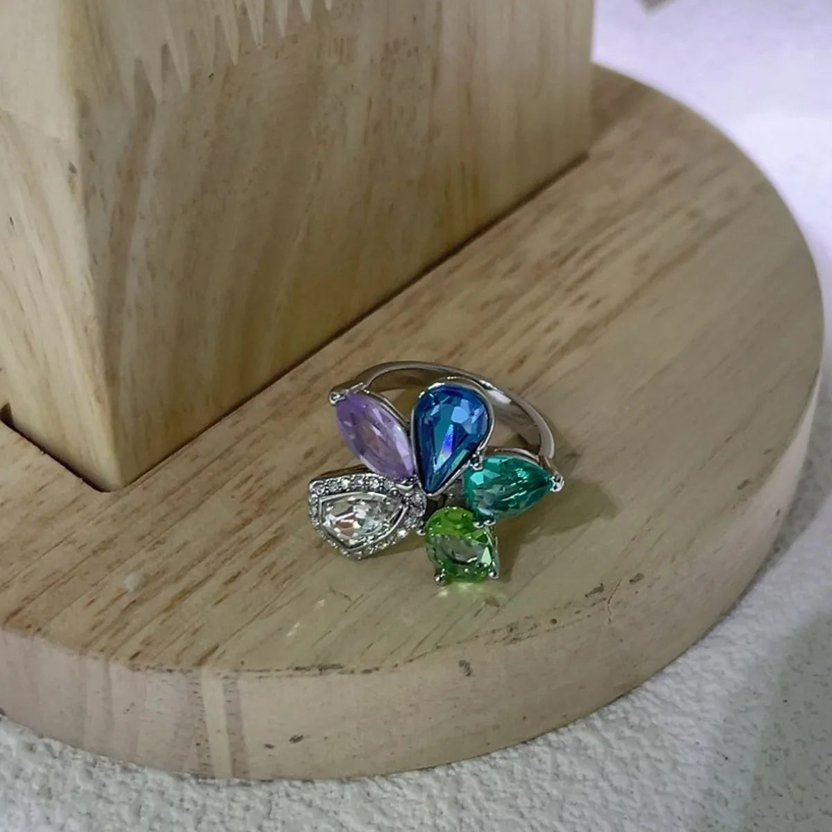 Rings Sales Trend Luxury Brand High Quality Jewelry Original Shiny Christmas Birthday Cocktail Party Engagement Gift for Women