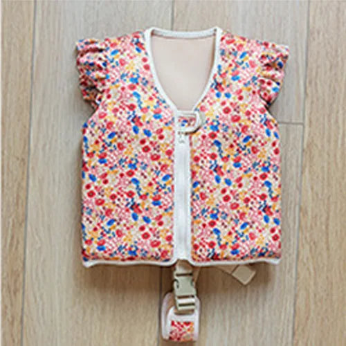 Baby Swimwear Sunscreen Swimsuit for Girls Swimming Summer Clothes Baby Vest Buoyancy Swim Accessories One-piece Beach Swimwear