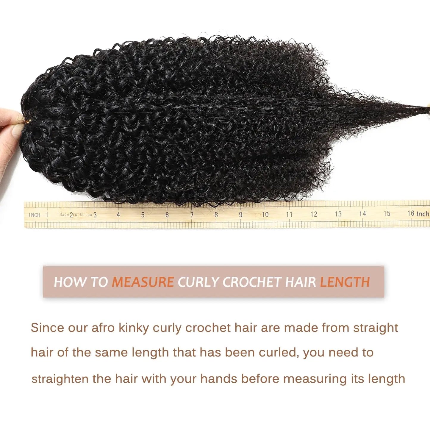 Afro Kinky Curly Crochet Hair Pre Separated Knotless Human Hair Afro Curly Bundles Crochet Human Hair Extensions For Black Women