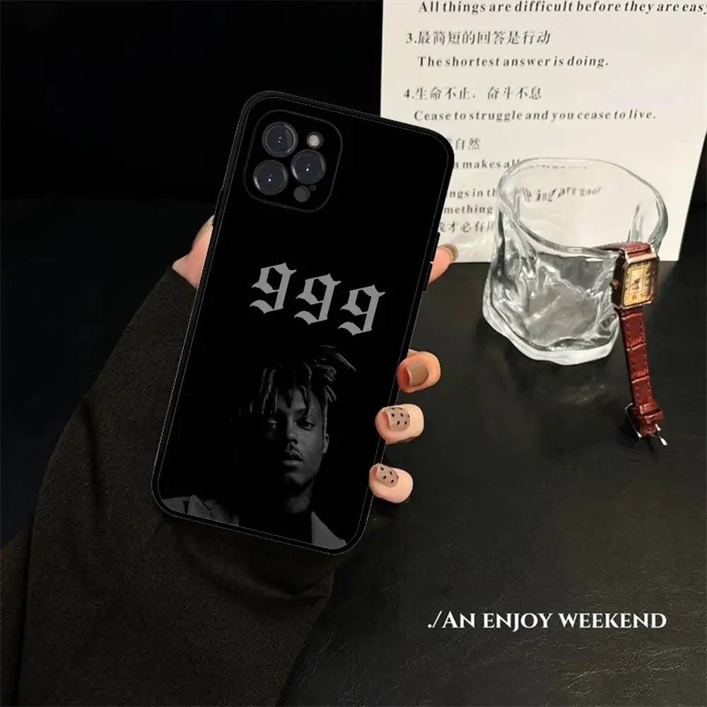 Juice Cool 999 Wrld Phone Case For IPhone 16 17 Air 15 14 13 12 11 Pro Max 16E Plus Fundas