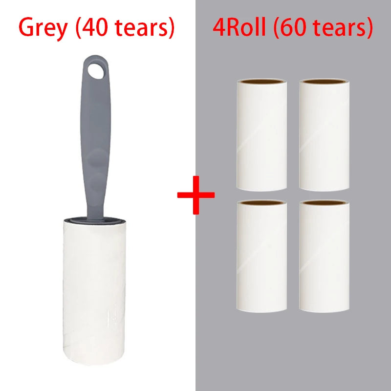 Lint Roller With Refills Pet Hair Remover Brush For Clothes Removes Lint Clean Pet Hairs Sofa Dust Cleaning Remover ZMG004