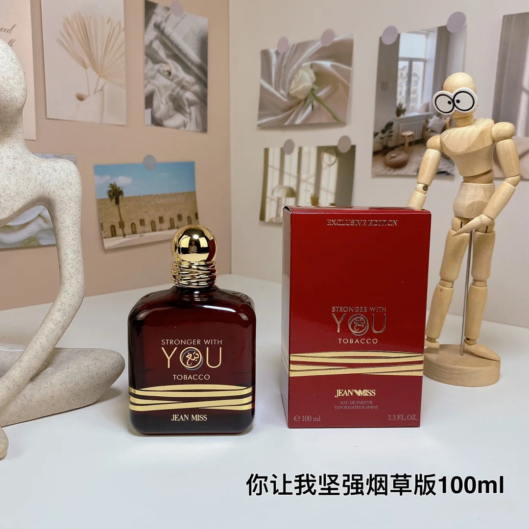 100ml Stronger With You Men's Perfume, Chypre Oriental Fragrance, Long Lasting Woody Scent for Him