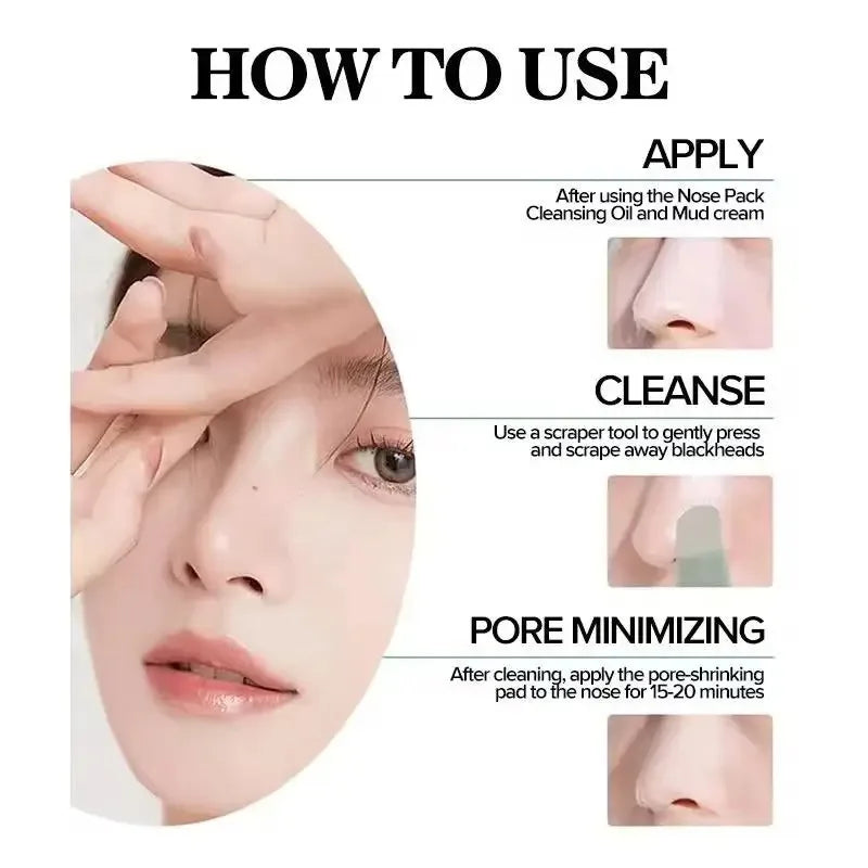 Blackhead Whitehead Removal Tool - Deep Cleansing Pore Cleaner, Skin Care Beauty Tools for Face Nose Women