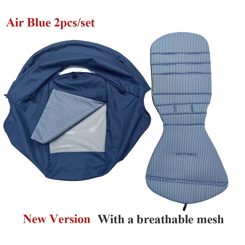 175° Stroller Hood&Seat Liner For Babyzen Yoyo Canopy Cover Cushion Fit YOYO2/YOYA Pram Sunshade 1:1 Fabric Stroller Accessories