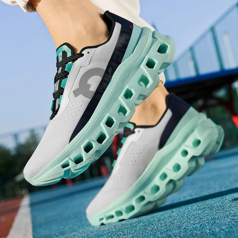 Mens Running Shoes Breathable Summer Sport Tennis Shoes Casual Ultra Lightweight Unisex Fashion Sneakers Non Slip Trainers