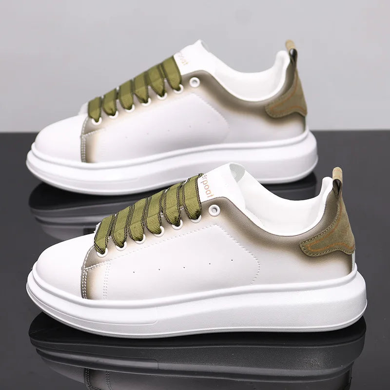 New Luxury Design Sneakers For Men Fashion White Board-shoe Soft Women Walking Shoes Running Shoes Couples Sneakers Tennis shoes
