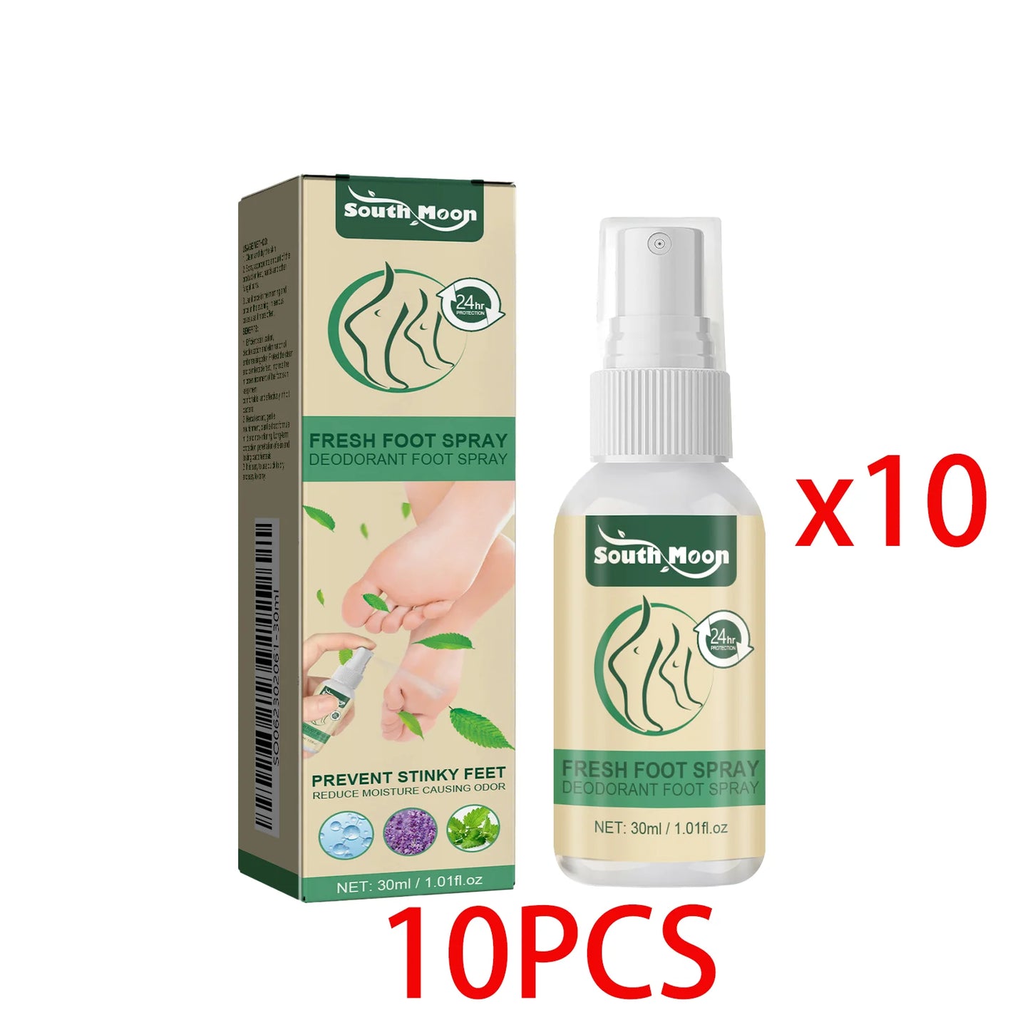 Fresh Foot Refreshing Aromatherapy Spray Foot Spray Shoe Odor Remover For Sweaty Feet Natural Soothing Scented Feet Spray Care