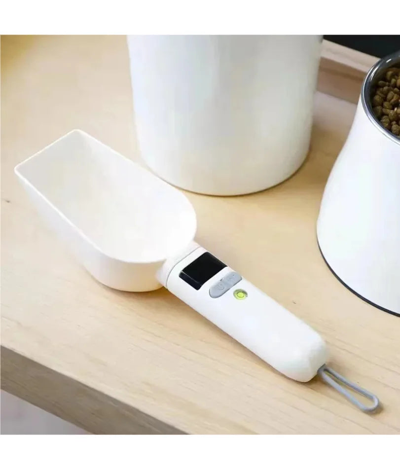 800g/1g Portable LCD Digital Kitchen Scale Home Electronic Measuring Tool  Pet Dog and Cat Digital Feeding Bowl Weighing Spoon
