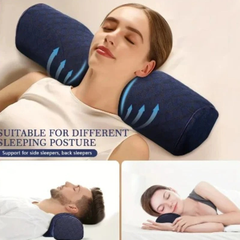 Orthopedic Neck Pillow: Superior Cervical Support Soft Memory Foam, Breathable Washable, Ideal for Every Sleeper