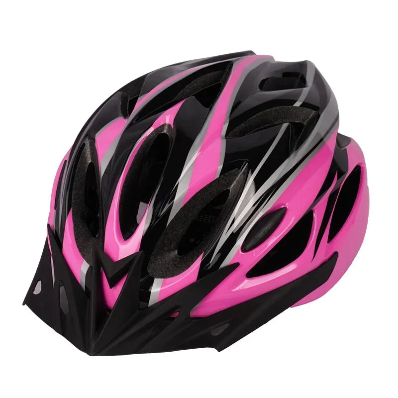 Cycling Safety Helmet Man Women Road Mountain Bike Helmet Outdoor Bicycle Skateboard Scooter Integrally-Molded Ultralight Helmet