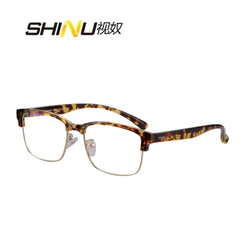 Photochromic Reading Glasses Man Intelligent Glasses Progressive Multifocal Optical Lenses Anti Blue Light Or Radiation Glasses