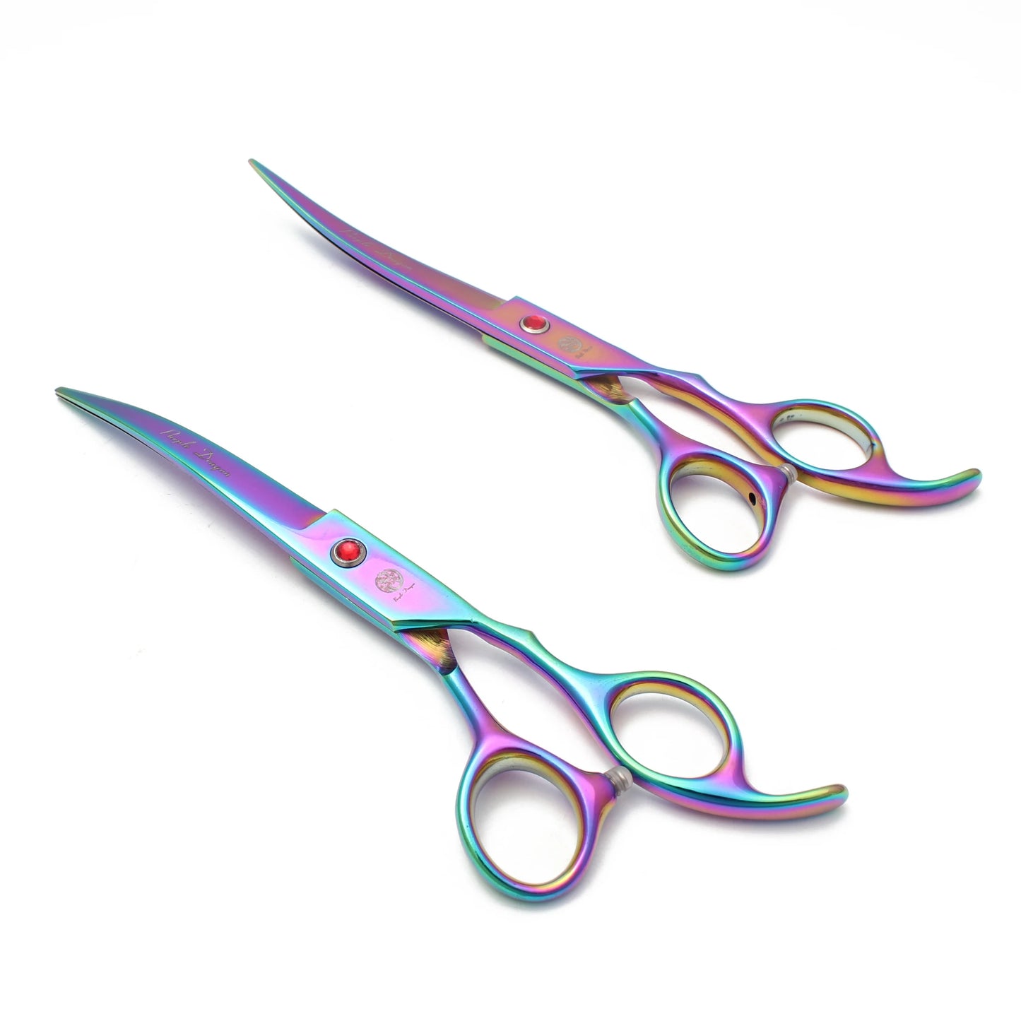 Pet Grooming Scissors Set - Professional Dog & Cat Grooming, Stainless Steel, Sharp, Multi-Piece, Ergonomic Handle, Durable Trim