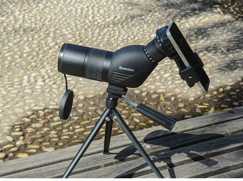 12-36X50 HD Zoom Monocular Spotting Scope Powerful Telescope Bak4 Prism Waterproof Anti-Fog for Outdoor Camping Bird Watching