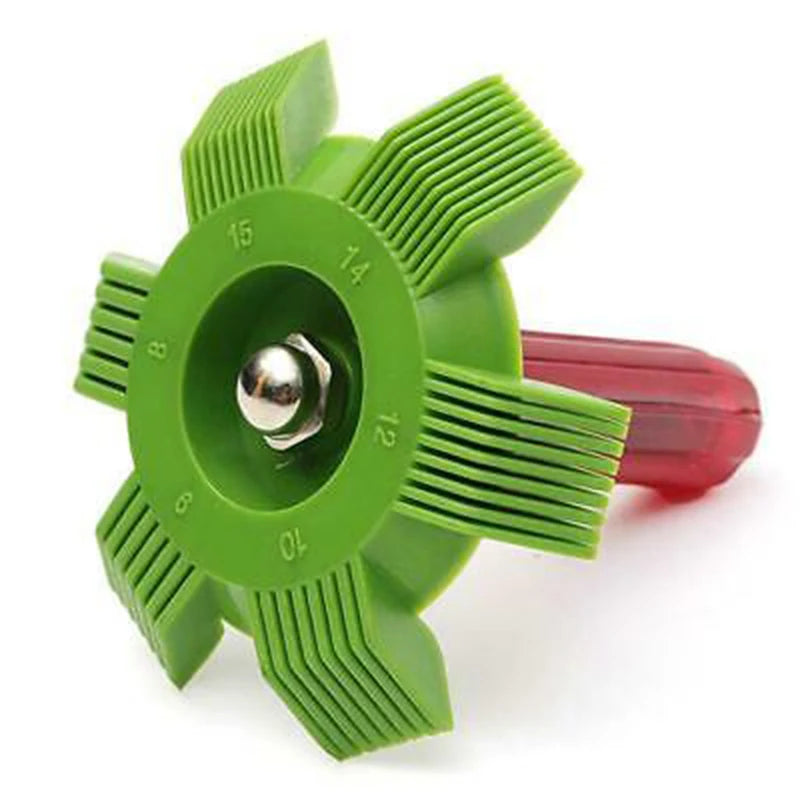 Air Conditioner Fin Repair Comb Cooler Condenser Compact Refrigeration Tool Radiator Fin Comb Rake Cleaner Tool For Auto Coolin