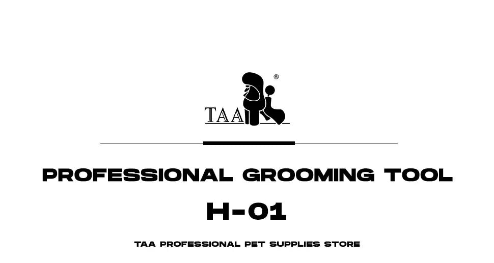 TAA Dog Scissors Professional Pet Grooming Scissors 6 Inch Curved Scissors for Dog Cat Grooming Shears Ultra-Light Cutter H-01