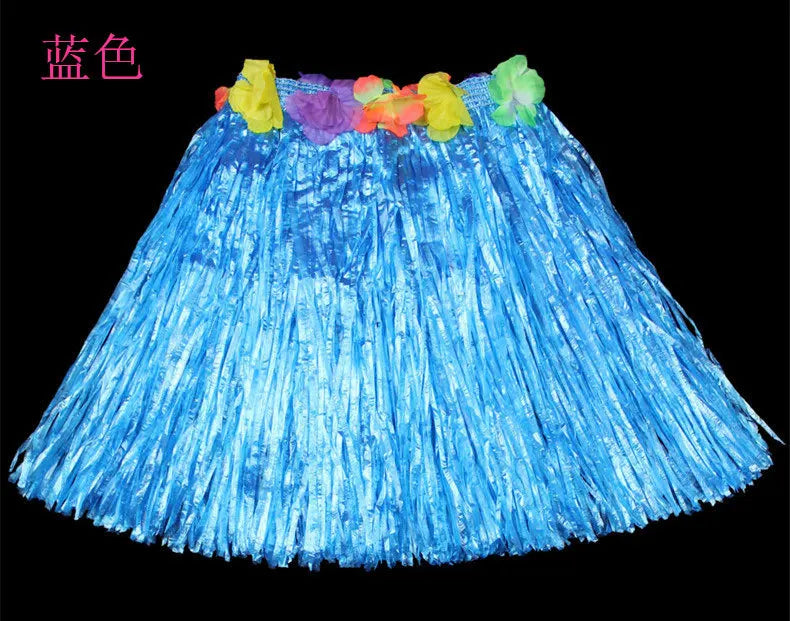 Halloween length30cmHula dance costume with garland for performance, Hawaiian children's hula outfit