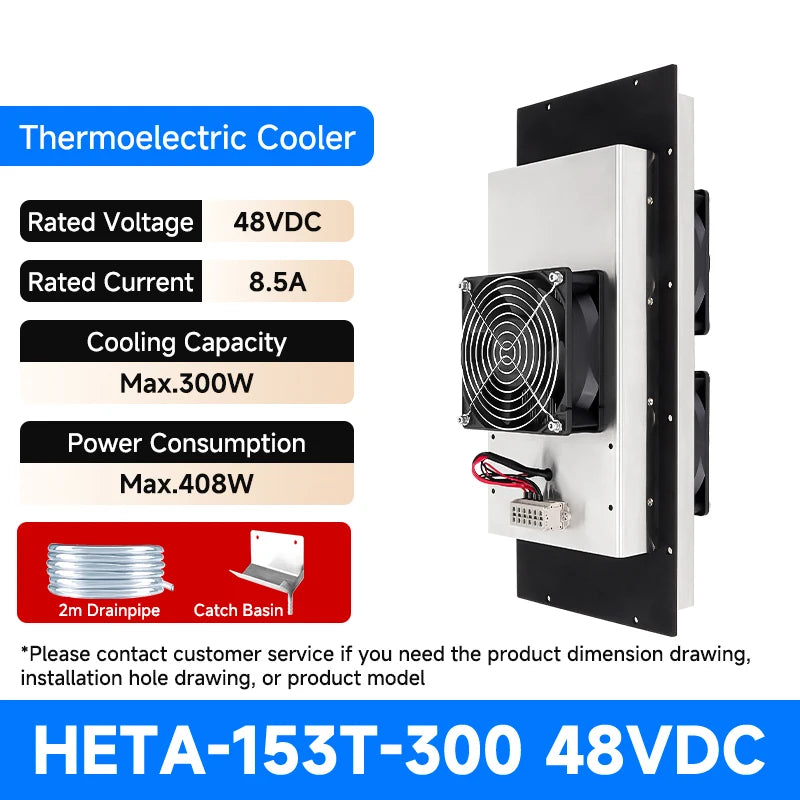 ENMG Industrial Cabinet Semiconductor Cooling System HET Kit 12V Peltier Cooling Module with Fan Heatsink & Electronic AC Green.
