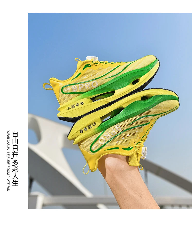 Running Shoes Men Training Speciality Marathon Sports Breathable Lightweight Women's Comfortable Nonskid Leisure Sneakers