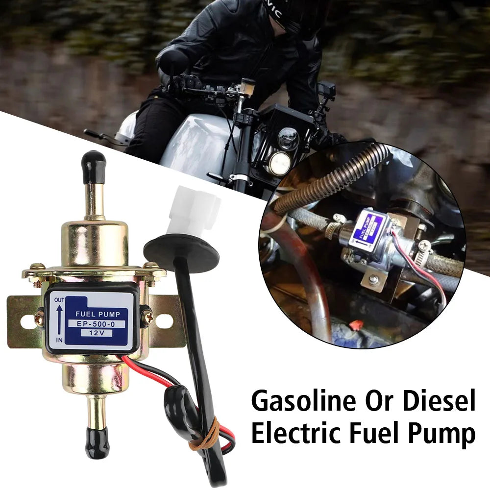 Automobile Electronic Pump Car accessories Car Oil Fuel Pump Universal Gasoline and Diesel Pump DC 12V