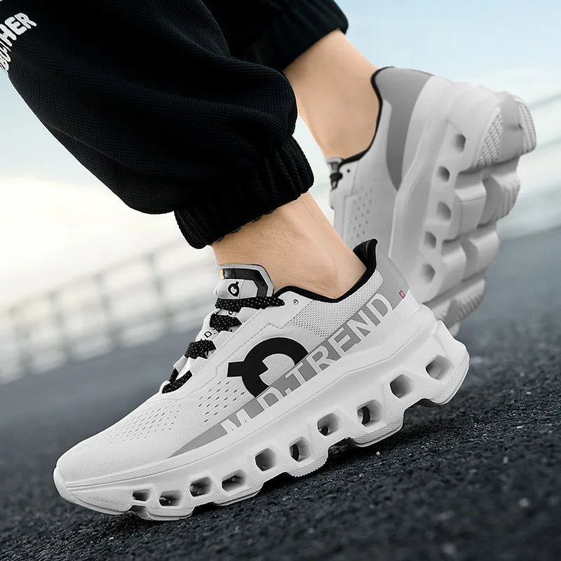 Mens Running Shoes Breathable Summer Sport Tennis Shoes Casual Ultra Lightweight Unisex Fashion Sneakers Non Slip Trainers