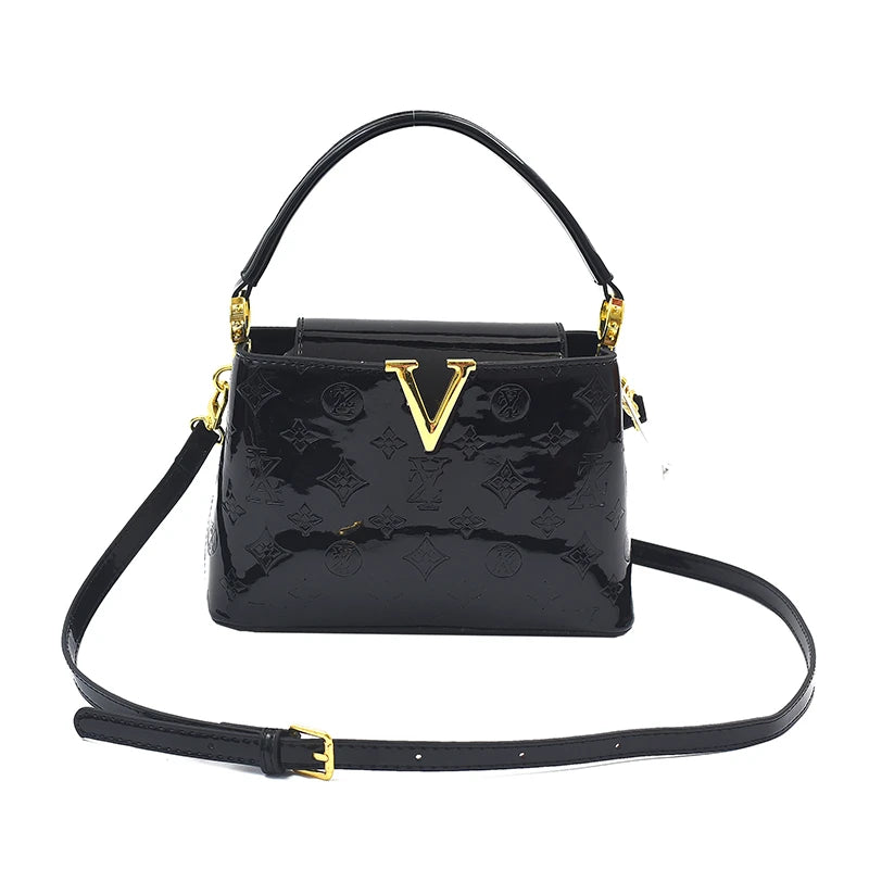 2026 Elegant Ladies Messenger Bag, High-Quality Leather Shoulder Bag For Women With Famous Designer Practical Style