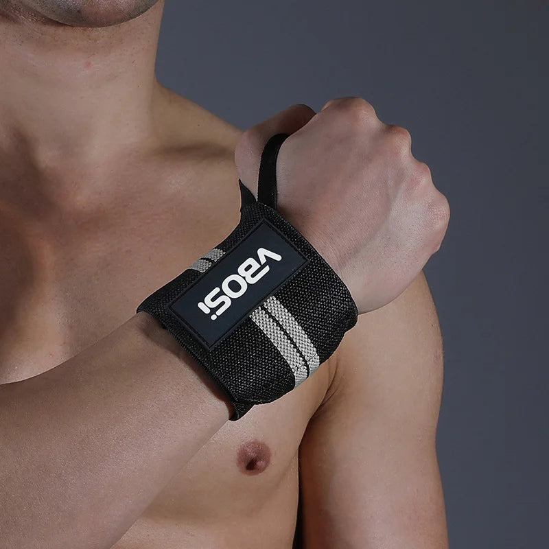 Heavy Duty Wrist Wraps for Weightlifting, Ergonomic Wrist Support Straps, Perfect for Powerlifting, Bodybuilding & Fitness