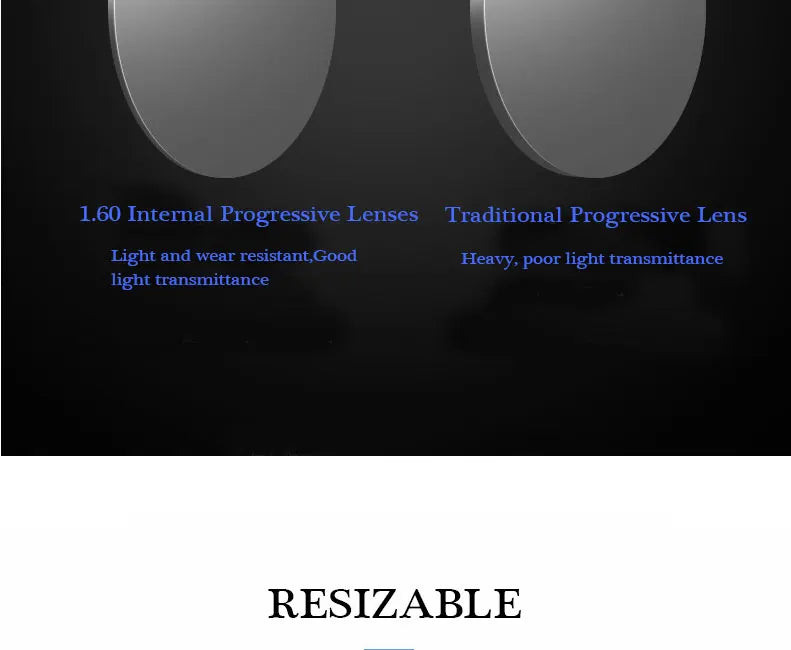 Progressive Multifocal Reading Glasses Women Anti Blue Light Presbyopia Eyeglasses Computer Eyewear Look Near Far +1.0 To +4.0