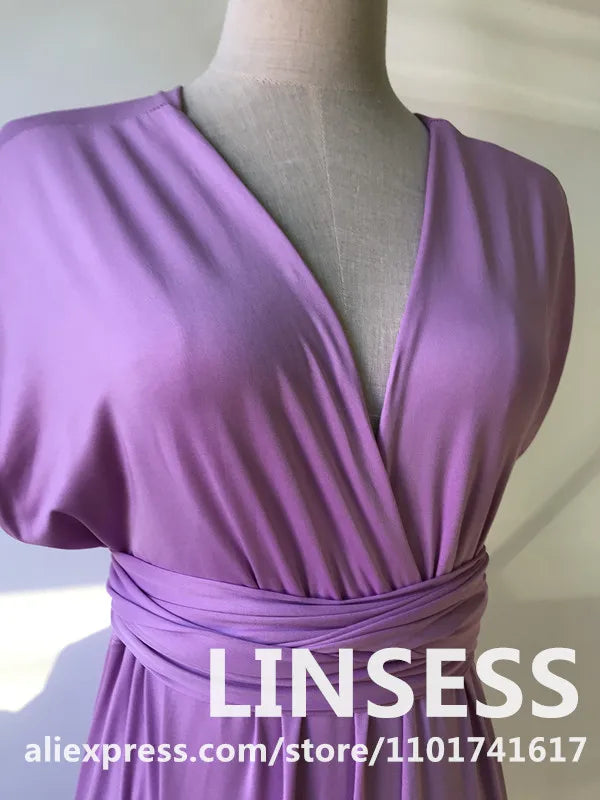 Multiway Maxi Dress Bridesmaid Dress Infinity Cocktail Dress Floor Length Bridesmaid Dress Maxi Dress for Bridesmaid Gifts