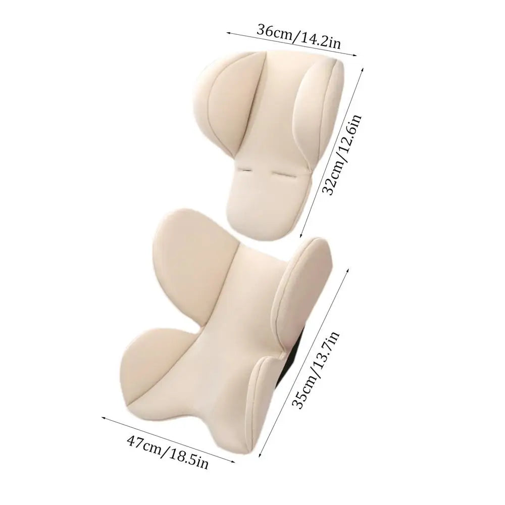 Baby Stroller Cushion Soft Stroller Cushion Pads Head Neck Seat Insert Pad Infant Car Seat Insert Baby Stroller Accessories