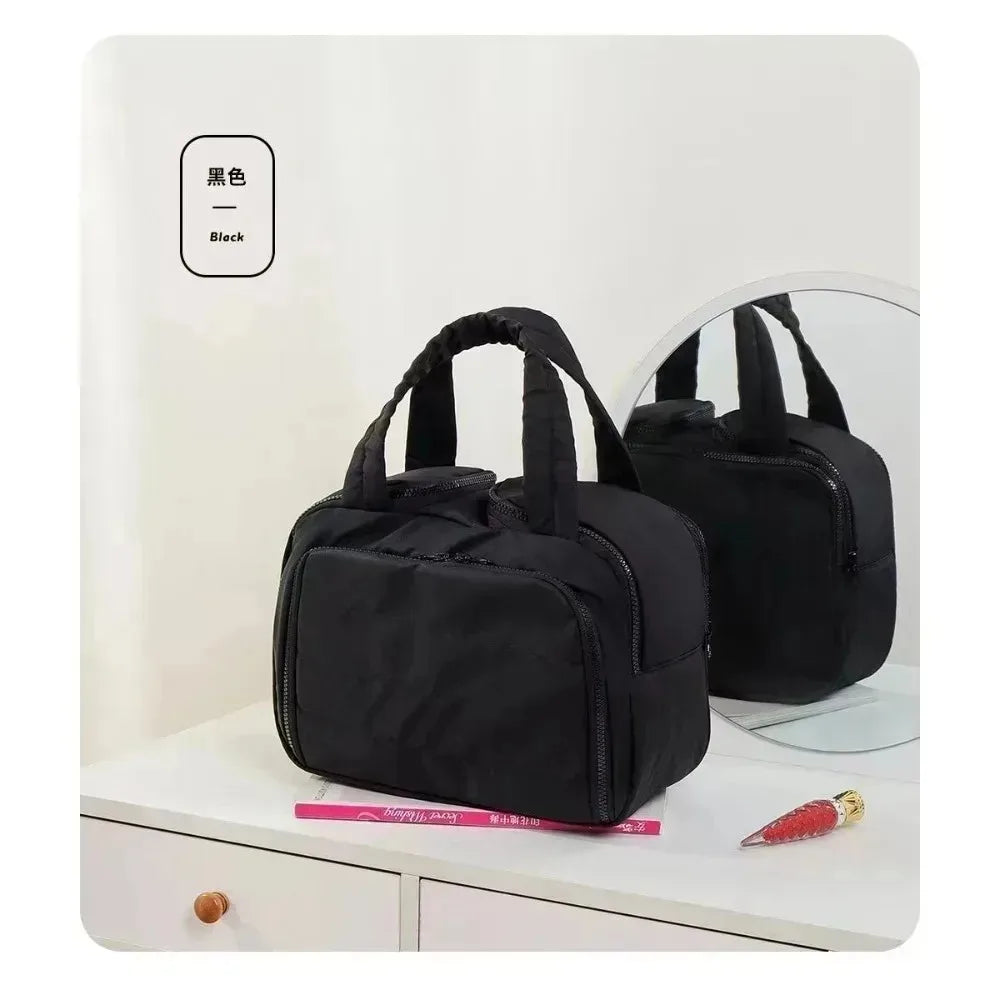 2026 Y2K women's foldable handbag, environmentally friendly and waterproof nylon handbag, classic women's messenger bag for moms