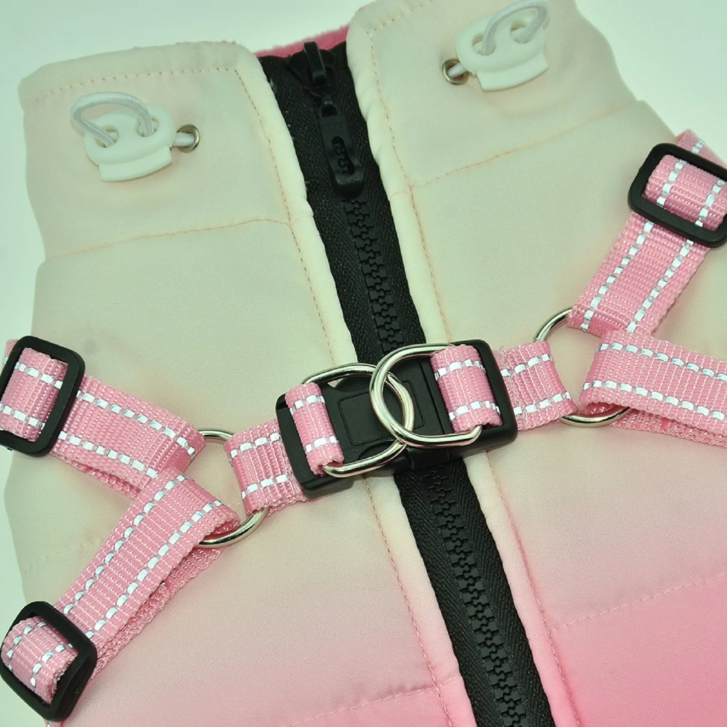 Waterproof Dog Jacket With Harness Winter Warm Pet Dog Clothes For Small Big Dogs Coat Chihuahua Clothing French Bulldog Outfits