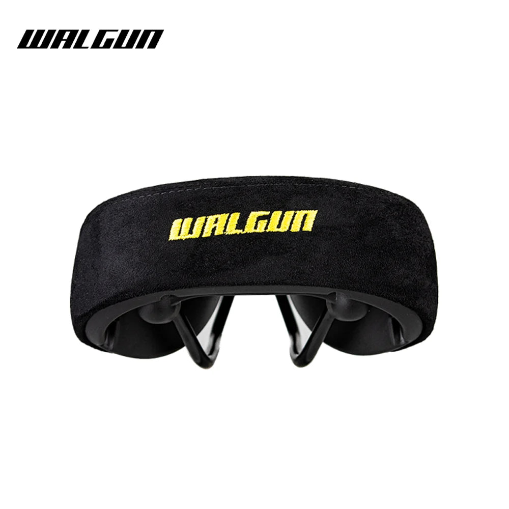 WALGUN BMX Bicycle Saddle Dirt Jump Cruiser Bike Seat with Embroidery Freestyle Racing Dowbhill Saddle MTB 265*170 Cycling Parts