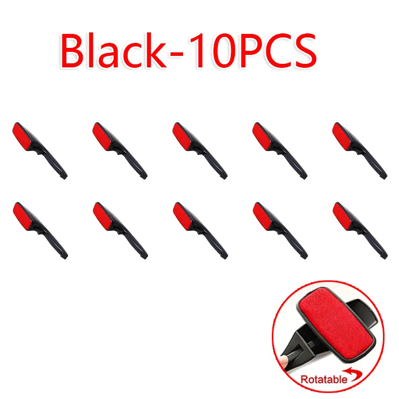 1/3/5/10PCS Magic Lint Dust Brush Pet Hair Remover Clothing Dry Cleaning Swivel Rakish Static Brushes Electrotic Dust Cleaners