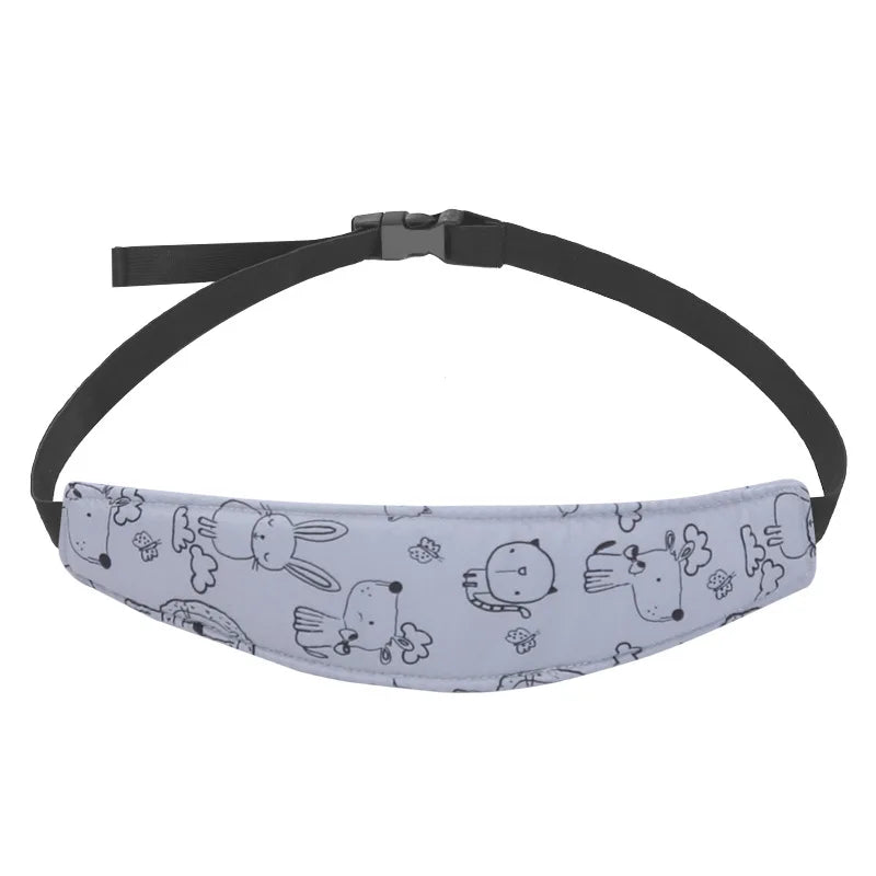 Baby Car Seat Head Support Strap Infant Stroller Safety Pillows Fastening Belt Adjustable Boy Girl Playpens Baby Head Positioner