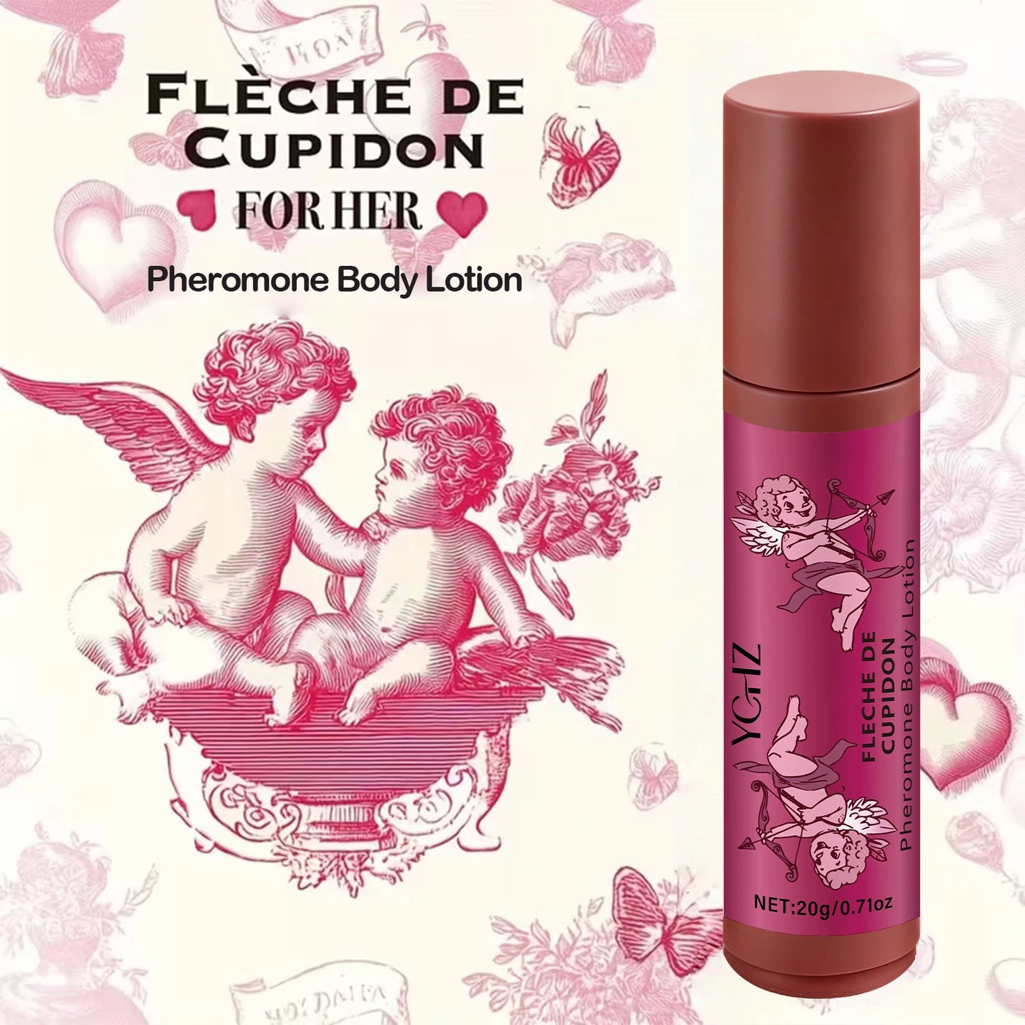 Rose Deodorant Balm, Perfectly Covers Body Odors, Lasts for 72 Hours, Moisturizes, Has a Natural Scent, Can Be Used in the Office, on Dates, or at Home