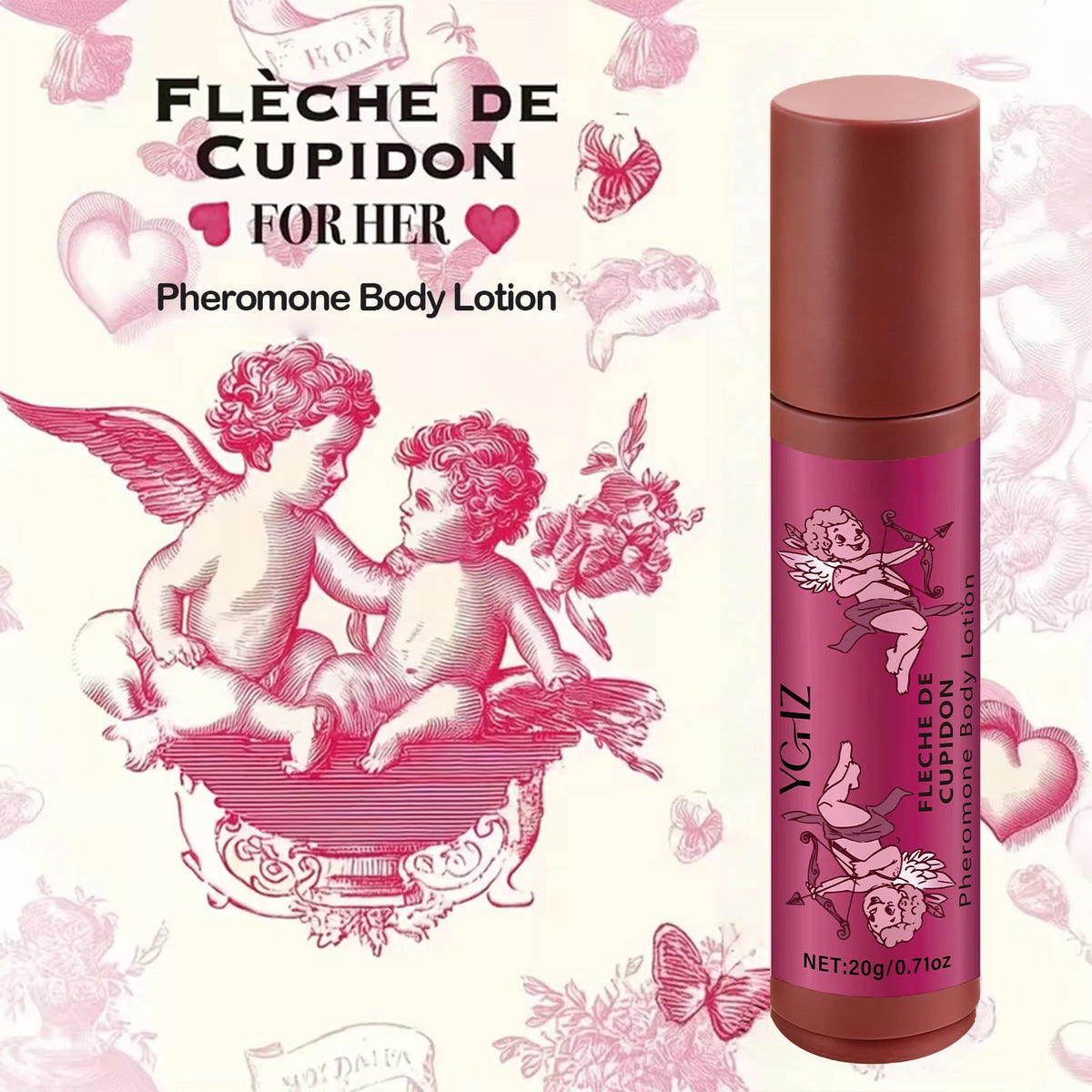 Rose Deodorant Balm, Perfectly Covers Body Odors, Lasts for 72 Hours, Moisturizes, Has a Natural Scent, Can Be Used in the Office, on Dates, or at Home