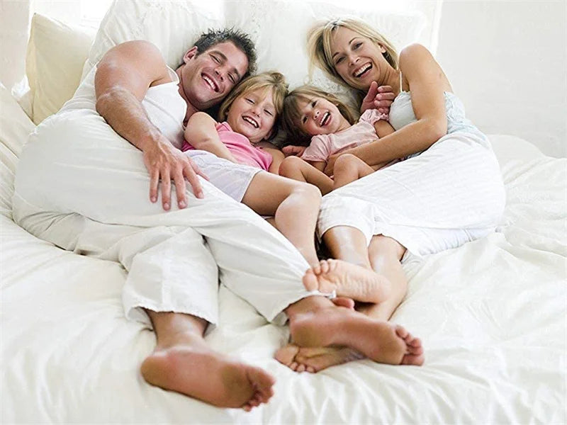 Premium Egyptian Cotton Bedding Fitted Sheet Elastic Band Around Mattress Cover Double Queen King Size Bed Cover No Pillowcase