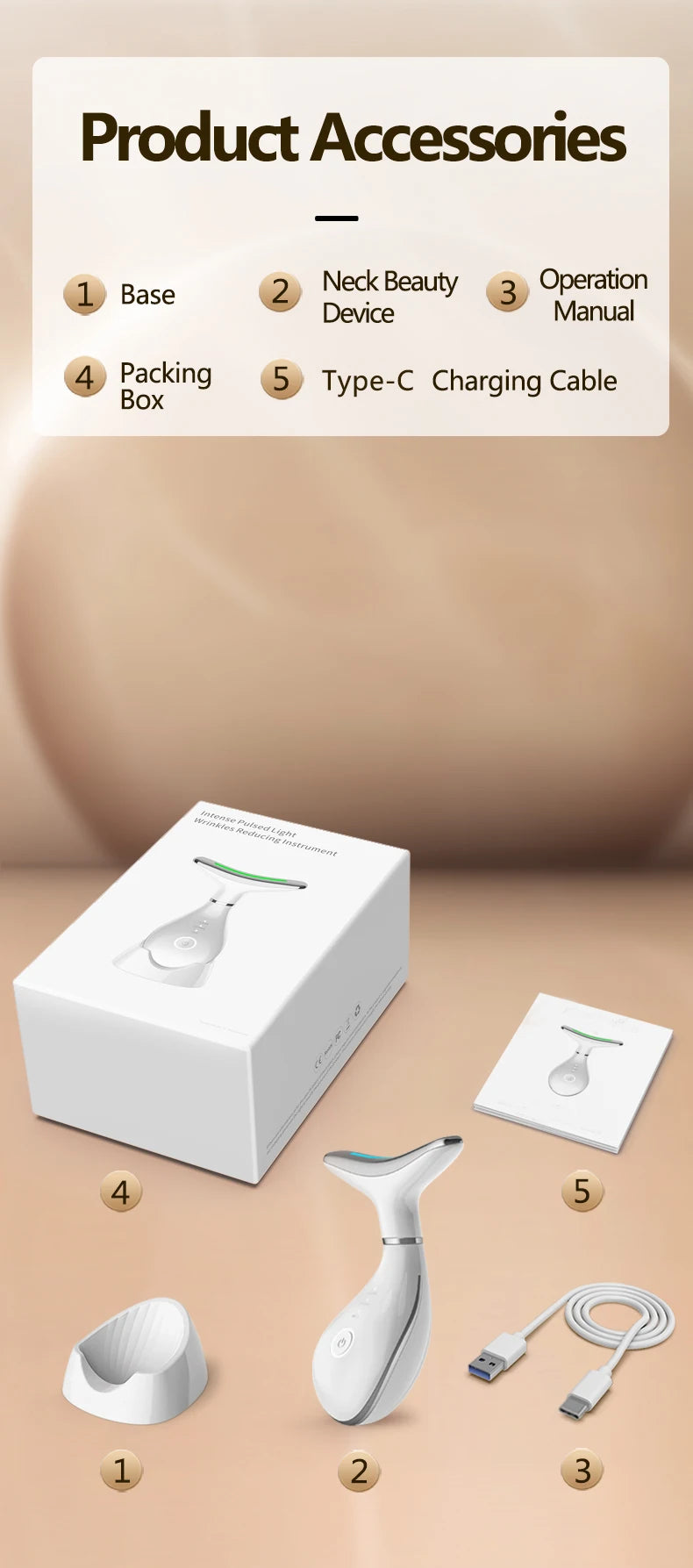 7 Colors Neck Face Beauty Device Facial Lifting Machine Face Massager Reduce Double Chin Face Sculpting Skin Care Beauty Tools